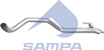 Sampa 207.106 - Труба вихлопного газу autocars.com.ua