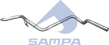 Sampa 207.112 - Труба выхлопного газа avtokuzovplus.com.ua