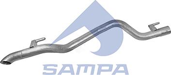 Sampa 207.120 - Труба вихлопного газу autocars.com.ua