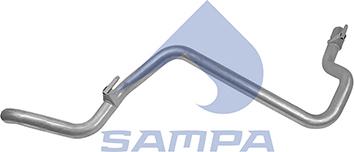 Sampa 207.123 - Труба вихлопного газу autocars.com.ua