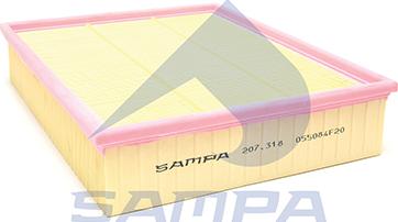 Sampa 207.318 - Воздушный фильтр autodnr.net