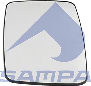 Sampa 208.069 - Дзеркальне скло, зовнішнє дзеркало autocars.com.ua