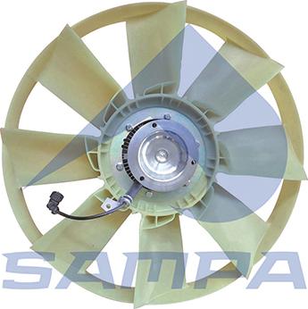 Sampa 208.118 - Вентилятор, охолодження двигуна autocars.com.ua