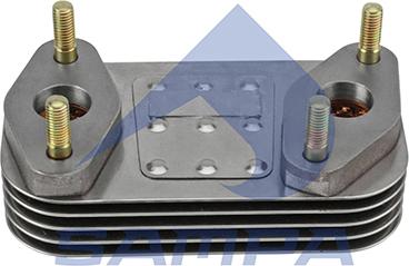 Sampa 209.106 - Масляний радіатор, рухове масло autocars.com.ua