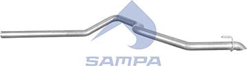 Sampa 210.045 - Труба вихлопного газу autocars.com.ua