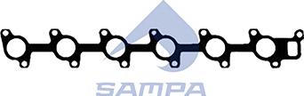 Sampa 210.392 - Прокладка, выпускной коллектор autodnr.net