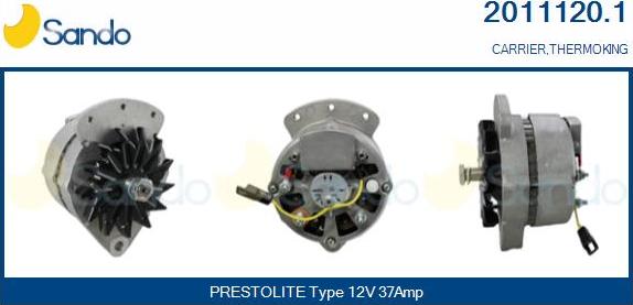 Sando 2011120.1 - Генератор autocars.com.ua