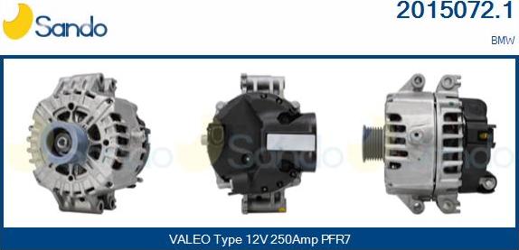 Sando 2015072.1 - Генератор autocars.com.ua