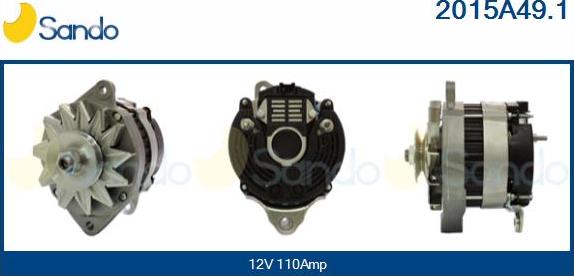 Sando 2015A49.1 - Генератор autocars.com.ua