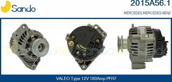 Sando 2015A56.1 - Генератор autocars.com.ua