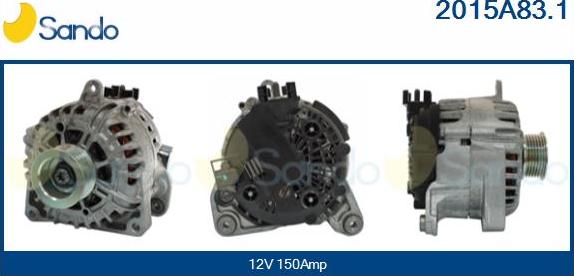 Sando 2015A83.1 - Генератор autocars.com.ua