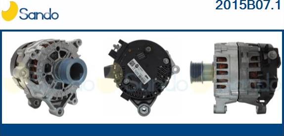 Sando 2015B07.1 - Генератор autocars.com.ua