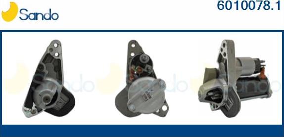 Sando 6010078.1 - Стартер autocars.com.ua
