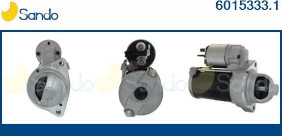 Sando 6015333.1 - Стартер autocars.com.ua