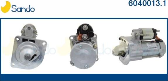 Sando 6040013.1 - Стартер autocars.com.ua
