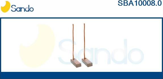 Sando SBA10008.0 - Угольная щетка, генератор autodnr.net