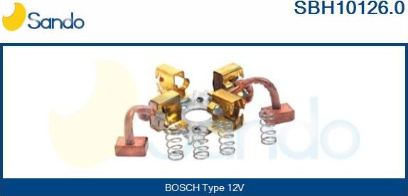 Sando SBH10126.0 - Кронштейн, угольная щетка autodnr.net