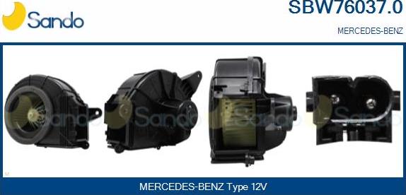 Sando SBW76037.0 - Вентилятор салона autodnr.net