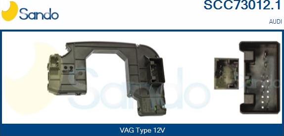 Sando SCC73012.1 - Пристрій керування, вимикач на рульовій колонці autocars.com.ua