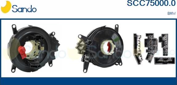Sando SCC75000.0 - Вита пружина, подушка безпеки autocars.com.ua