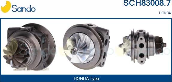 Sando SCH83008.7 - Група корпусу, компресор autocars.com.ua