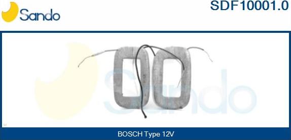 Sando SDF10001.0 - Обмотка збудження, генератор autocars.com.ua