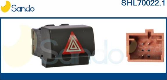 Sando SHL70022.1 - Покажчик аварійної сигналізації autocars.com.ua