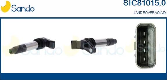 Sando SIC81015.0 - Котушка запалювання autocars.com.ua