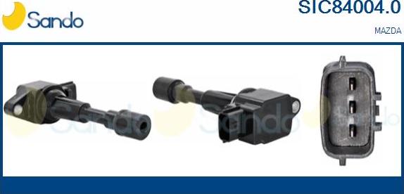 Sando SIC84004.0 - Котушка запалювання autocars.com.ua