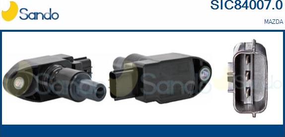 Sando SIC84007.0 - Котушка запалювання autocars.com.ua