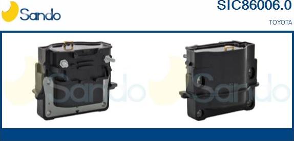 Sando SIC86006.0 - Котушка запалювання autocars.com.ua