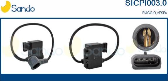 Sando SICPI003.0 - Котушка запалювання autocars.com.ua