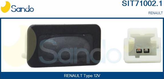 Sando SIT71002.1 - Вимикач, фіксатор двері autocars.com.ua