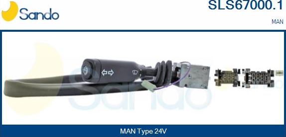 Sando SLS67000.1 - Выключатель на рулевой колонке autodnr.net