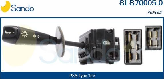 Sando SLS70005.0 - Вимикач на рульовій колонці autocars.com.ua