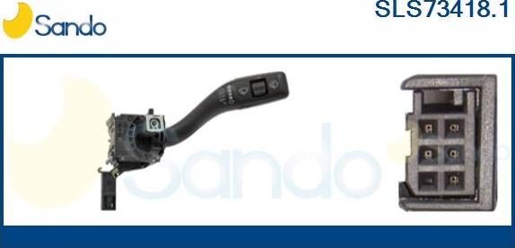 Sando SLS73418.1 - Вимикач на рульовій колонці autocars.com.ua