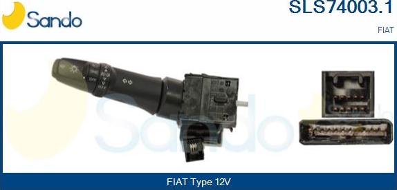 Sando SLS74003.1 - Вимикач на рульовій колонці autocars.com.ua