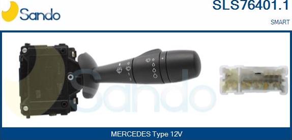 Sando SLS76401.1 - Вимикач на рульовій колонці autocars.com.ua