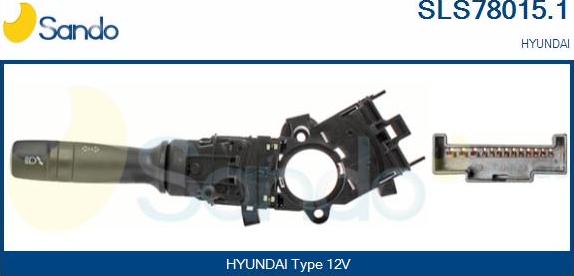 Sando SLS78015.1 - Вимикач на рульовій колонці autocars.com.ua