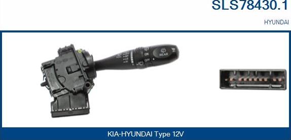 Sando SLS78430.1 - Вимикач на рульовій колонці autocars.com.ua