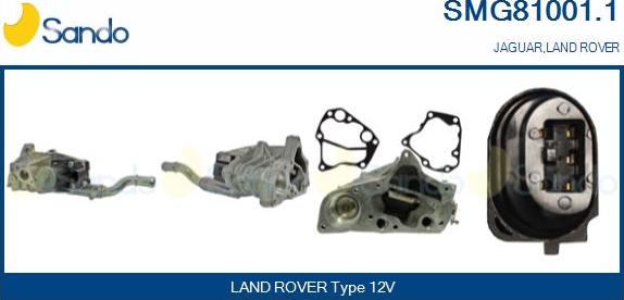 Sando SMG81001.1 - Модуль повернення ОГ autocars.com.ua