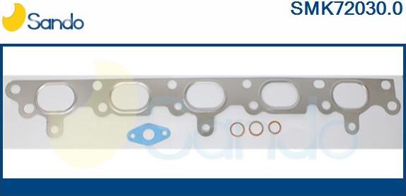 Sando SMK72030.0 - Установочный комплект, турбокомпрессор autodnr.net