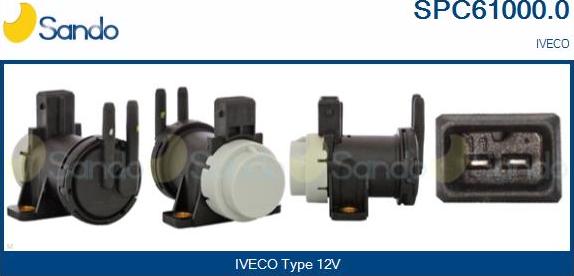Sando SPC61000.0 - Перетворювач тиску, управління ОГ autocars.com.ua