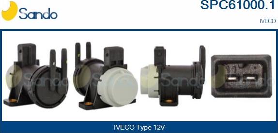 Sando SPC61000.1 - Перетворювач тиску, управління ОГ autocars.com.ua