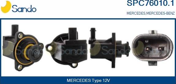 Sando SPC76010.1 - Клапан повітряної тяги, нагнітач autocars.com.ua