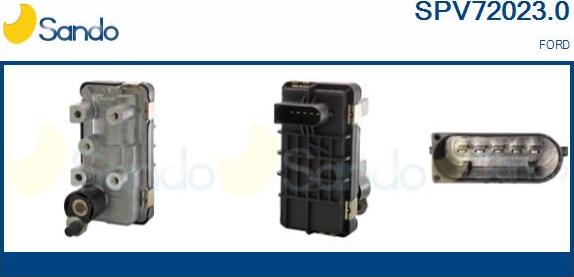 Sando SPV72023.0 - Клапан регулювання тиск наддуву autocars.com.ua