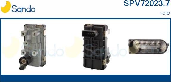 Sando SPV72023.7 - Клапан регулювання тиск наддуву autocars.com.ua