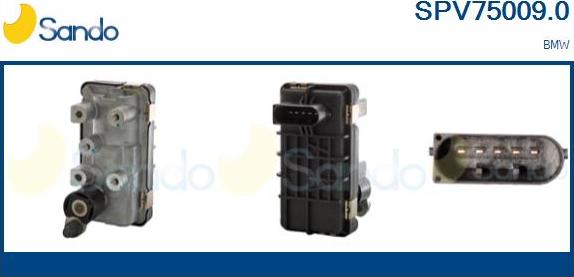 Sando SPV75009.0 - Клапан регулювання тиск наддуву autocars.com.ua