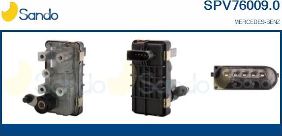 Sando SPV76009.0 - Клапан регулювання тиск наддуву autocars.com.ua