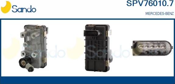 Sando SPV76010.7 - Клапан регулювання тиск наддуву autocars.com.ua